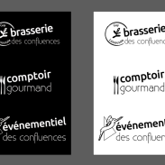 Logos restauration musee confluences de Lyon