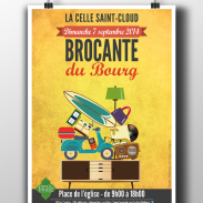 Affiche Brocante